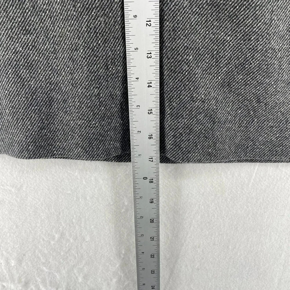 Banana Republic Pencil Mini Skirt Women's Sz 2 Gray Seamless Side Zipper Short - Picture 4 of 10